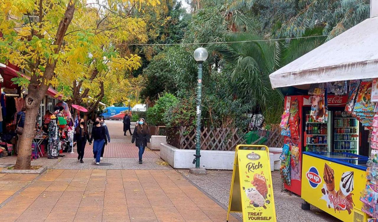 Ferienwohnung Irene'S Beauty In Koukaki Athen Exterior foto